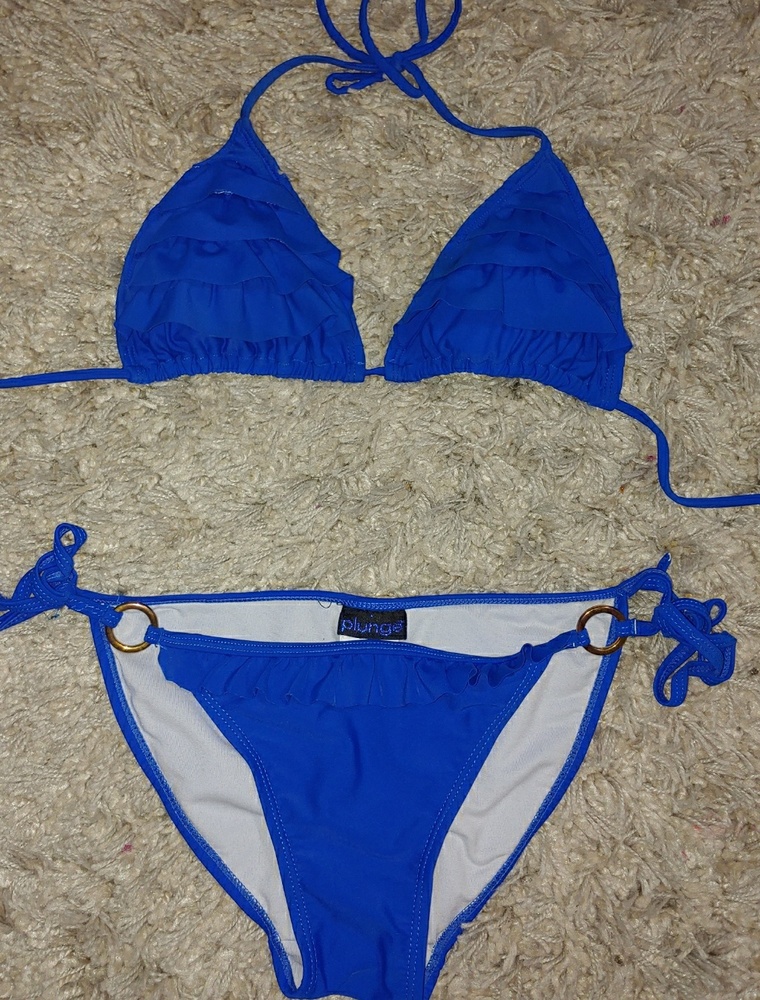 3 for $10! NWOT,  Plunge💙 blue bikini